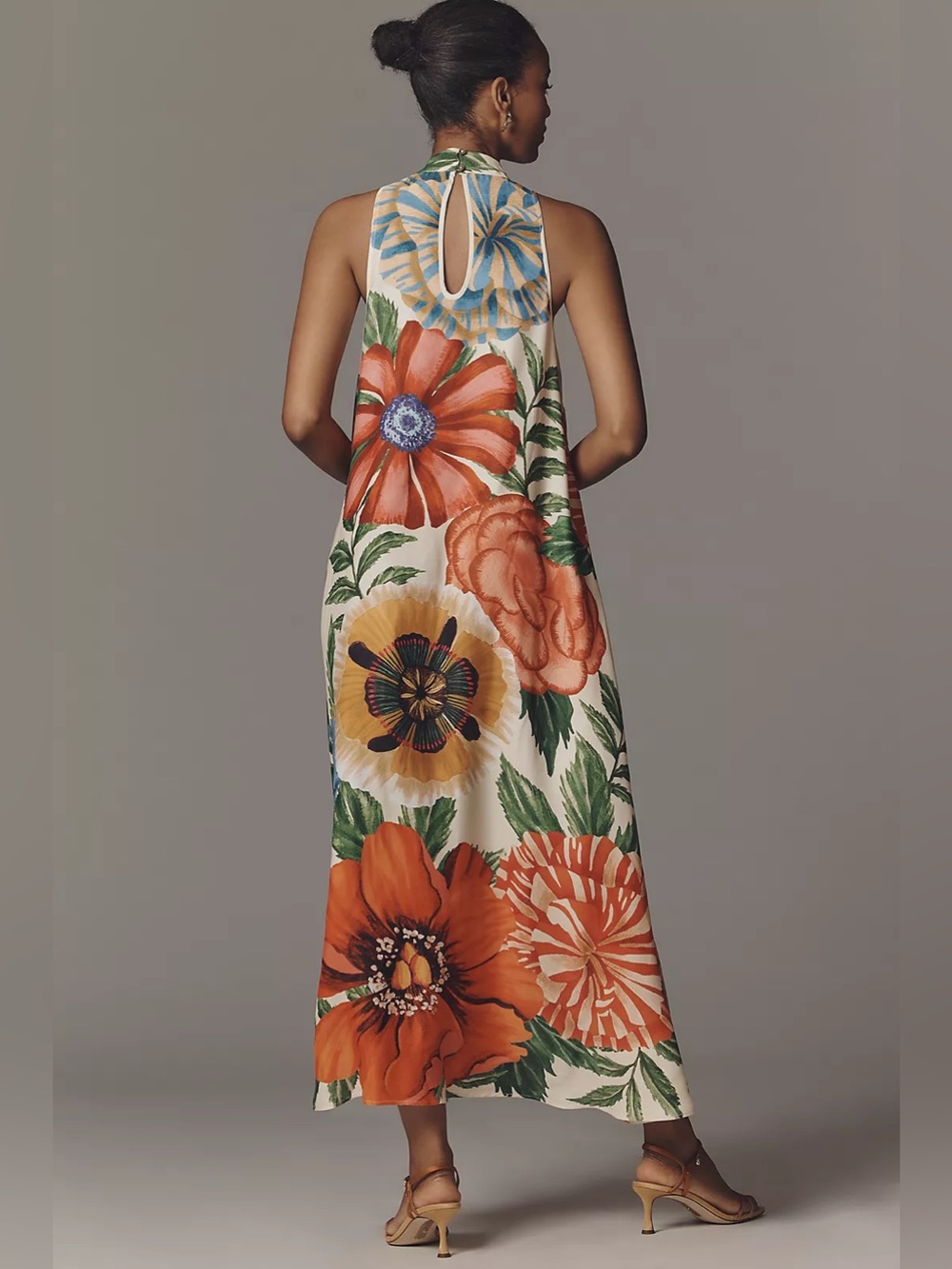 NWT Farm Rio Halter Maxi Dress - Picture 3 of 6